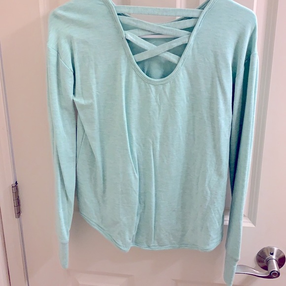 Athleta Girl L/S tee in Mint green - Picture 2 of 5